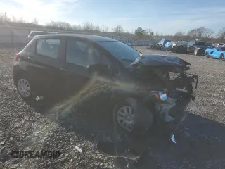 2015 Toyota Yaris L with VIN VNKKTUD31FA028721, listed as a Copart auction lot 43000465 with Not Provided miles and Salvage Title. Bid and sale history available at carsss.com. Image 4.