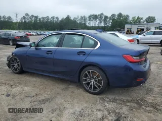 2020 BMW 3 Series 330i xDrive with VIN 3MW5R7J08L8B14922, listed as a Copart auction lot 58388405 with Not provided miles and Salvage title. Bid and sale history available at DreamBid. Image 2.
