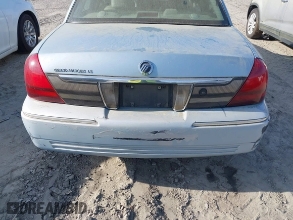 2007 Mercury Grand Marquis LS Premium with VIN 2MEFM75W77X601517, listed as a IAAI auction lot 42123430 with 139,938 mi miles and . Bid and sale history available at DreamBid. Image 6.