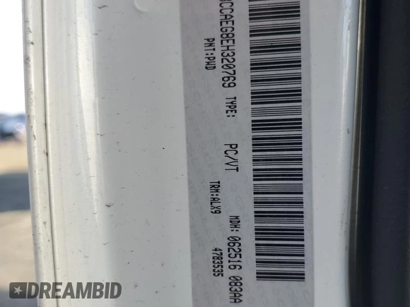 2014 Chrysler 300 C z VIN 2C3CCAEG8EH320769, wystawiony jako Copart lot #55211055 z przebiegiem 163 430 mil mil oraz Szkoda całkowita • Salvage title. Historia ofert i sprzedaży dostępna na DreamBid. Obrazek 13.