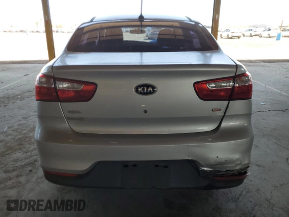 2016 Kia Rio LX with VIN KNADM4A38G6678540, listed as a Copart auction lot 72779604 with 117,754 mi miles and Salvage Title. Bid and sale history available at DreamBid. Image 6.