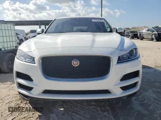 2018 Jaguar F-Pace 30t Premium with VIN SADCJ2GX7JA236427, listed as a Copart auction lot 47453385 with 54,123 mi miles and Salvage title. Bid and sale history available at DreamBid. Image 5.