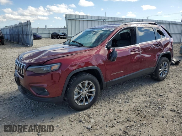 2019 Jeep Cherokee Latitude Plus z VIN 1C4PJMLX2KD398660, wystawiony jako Copart lot #65097025 z przebiegiem 41 005 mil mil oraz Nie do naprawy • Non repairable. Historia ofert i sprzedaży dostępna na DreamBid. Obrazek 1.