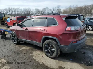 2019 Jeep Cherokee Latitude Plus with VIN 1C4PJMLX8KD369356, listed as a Copart auction lot 45351885 with 134,633 mi miles and Salvage Title. Bid and sale history available at carsss.com. Image 2.