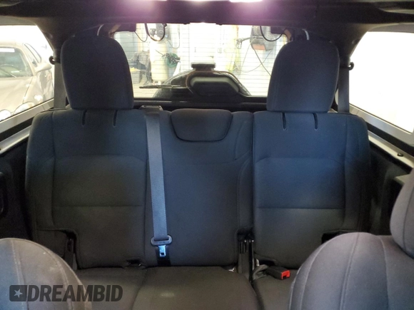 2022 Jeep Wrangler Unlimited Sport with VIN 1C4HJXDN9NW264238, listed as a Copart auction lot 87304774 with 33,217 mi miles and Salvage Title. Bid and sale history available at DreamBid. Image 10.