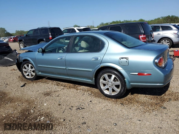 2002 Nissan Maxima GLE z VIN JN1DA31A92T302785, wystawiony jako Copart lot #57310725 z przebiegiem 95 192 mil mil oraz Szkoda całkowita • Salvage title. Historia ofert i sprzedaży dostępna na DreamBid. Obrazek 2.