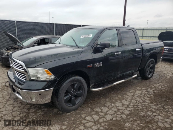 2015 Ram 1500 Big Horn with VIN 1C6RR7LT6FS510689, listed as a Copart auction lot 62962295 with 170,519 mi miles and Clean title. Bid and sale history available at DreamBid. Image 1.