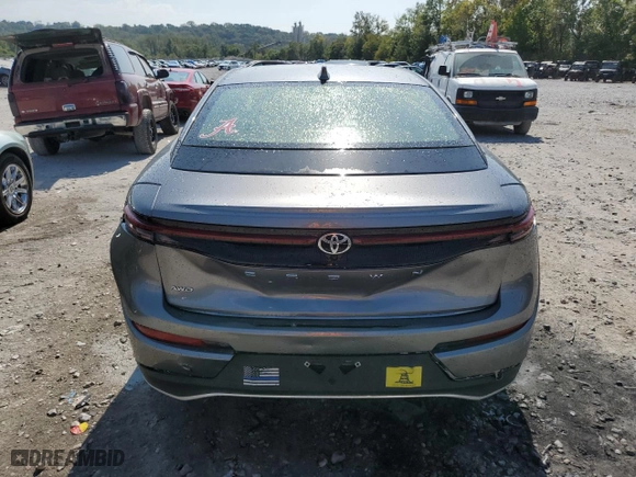2023 Toyota Crown XLE with VIN JTDAAAAF4P3018004, listed as a Copart auction lot 71842564 with 13,032 mi miles and Salvage Title. Bid and sale history available at carsss.com. Image 6.