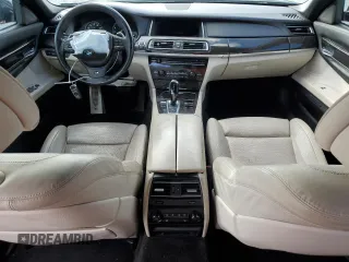 2015 BMW 7 Series 750Li with VIN WBAYE8C58FD782122, listed as a Copart auction lot 86204934 with 139,052 mi miles and Salvage Title. Bid and sale history available at carsss.com. Image 8.