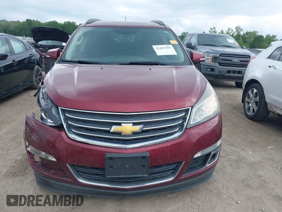 2015 Chevrolet Traverse LT with VIN 1GNKVGKD7FJ122450, listed as a IAAI auction lot 42491203 with 81,164 mi miles and . Bid and sale history available at DreamBid. Image 12.