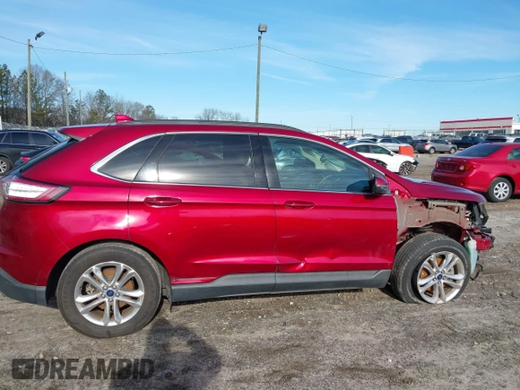 2015 Ford Edge SEL with VIN 2FMTK3J98FBC09172, listed as a IAAI auction lot 41341529 with 131,325 mi miles. Bid and sale history available at carsss.com. Image 13.