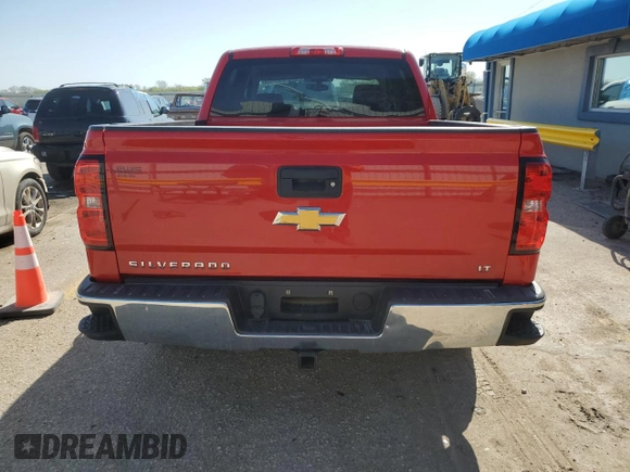 2017 Chevrolet Silverado 1500 LT with VIN 3GCUKREH6HG376269, listed as a Copart auction lot 51812935 with 119,966 mi miles and Salvage Title. Bid and sale history available at DreamBid. Image 6.