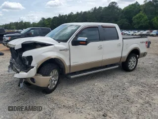 2012 Ford F-150 XL with VIN 1FTFW1ETXCKD48799, listed as a Copart auction lot 53849915 with 134,220 mi miles and Salvage Title. Bid and sale history available at DreamBid. Image 1.