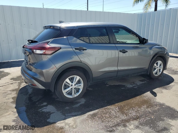 2023 Nissan Kicks S with VIN 3N1CP5BV7PL559284, listed as a Copart auction lot 49982785 with 20,370 mi miles and Clean Title. Bid and sale history available at carsss.com. Image 3.