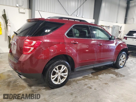 2017 Chevrolet Equinox LT with VIN 2GNFLFE38H6169524, listed as a Copart auction lot 50931055 with 128,599 mi miles and Salvage Title. Bid and sale history available at carsss.com. Image 3.