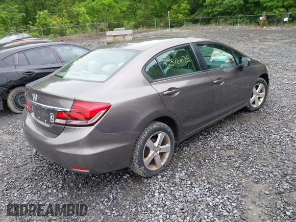 2014 Honda Civic LX z VIN 19XFB2F52EE243892, wystawiony jako IAAI lot #42376675 z przebiegiem 95 661 mil mil oraz . Historia ofert i sprzedaży dostępna na DreamBid. Obrazek 4.