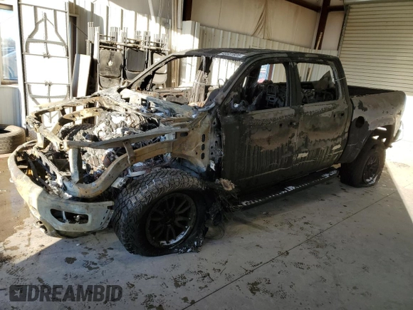 2022 Ram 1500 TRX with VIN 1C6SRFU90NN265402, listed as a Copart auction lot 45531925 with 0 mi miles and Non Repairable. Bid and sale history available at carsss.com. Image 1.