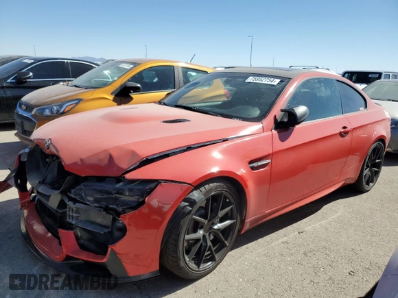 2009 BMW M3 with VIN WBSWD93599P361282, listed as a Copart auction lot 75952754 with 116,962 mi miles and Salvage title. Bid and sale history available at DreamBid. Image 1.