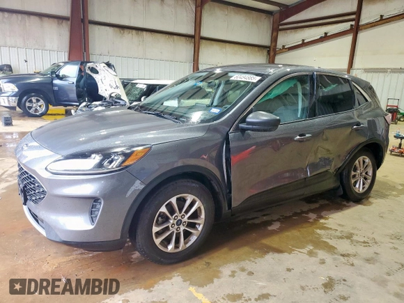 2022 Ford Escape SE with VIN 1FMCU0G64NUB37837, listed as a Copart auction lot 60484885 with 27,861 mi miles and Salvage title. Bid and sale history available at DreamBid. Image 1.