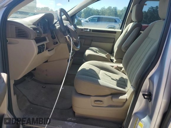 2007 Mercury Monterey z VIN 2MRDA22237BJ00382, wystawiony jako Copart lot #75232414 z przebiegiem Nie podano mil oraz Nie do naprawy • Non repairable. Historia ofert i sprzedaży dostępna na DreamBid. Obrazek 7.