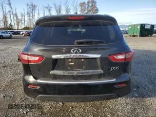 2013 Infiniti JX35 with VIN 5N1AL0MM5DC332377, listed as a Copart auction lot 77872604 with 85,979 mi miles and Clean Title. Bid and sale history available at carsss.com. Image 6.