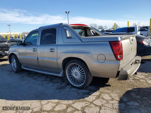 2002 Cadillac Escalade EXT with VIN 3GYEK63NX2G346057, listed as a Copart auction lot 42330535 with 273348 miles and Salvage Title. Bid and sale history available at carsss.com. Image 2.