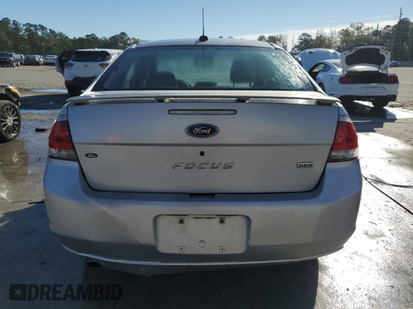 2008 Ford Focus SE with VIN 1FAHP35N08W214389, listed as a Copart auction lot 49885965 with 143,268 mi miles and Salvage Title. Bid and sale history available at DreamBid. Image 6.