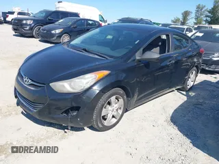 2012 Hyundai Elantra Limited with VIN KMHDH4AE7CU291603, listed as a IAAI auction lot 41893161 with 200,776 mi miles. Bid and sale history available at carsss.com. Image 2.