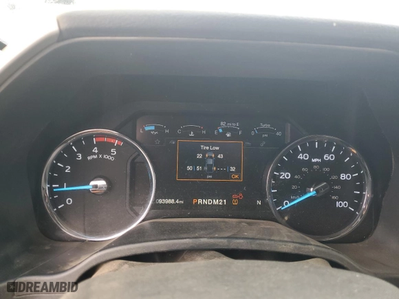 2019 Ford Super Duty F-350 DRW XL with VIN 1FT8W3DT0KEF48951, listed as a Copart auction lot 41684935 with 93,988 mi miles and Salvage Title. Bid and sale history available at carsss.com. Image 9.