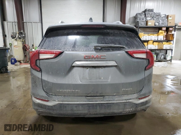 2023 GMC Terrain SLT with VIN 3GKALVEG5PL126287, listed as a Copart auction lot 46403065 with 37,683 mi miles and Salvage Title. Bid and sale history available at carsss.com. Image 6.
