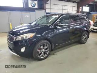 2016 Kia Sorento SXL z VIN 5XYPKDA59GG016356, wystawiony jako Copart lot #67242355 z przebiegiem 165 026 mil mil oraz Czysty tytuł • Clean title. Historia ofert i sprzedaży dostępna na DreamBid. Obrazek 1.