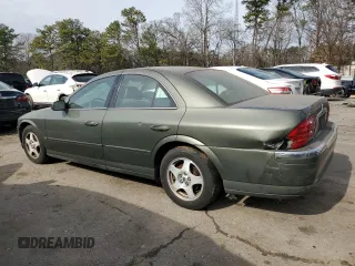 2000 Lincoln LS with VIN 1LNHM86S5YY852576, listed as a Copart auction lot 43073515 with 131,207 mi miles and Salvage Title. Bid and sale history available at carsss.com. Image 2.