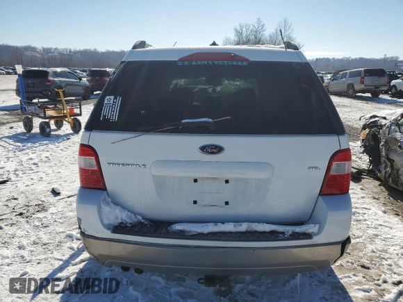 2007 Ford Freestyle SEL z VIN 1FMDK02167GA19506, wystawiony jako Copart lot #46190835 z przebiegiem 44 333 mil mil oraz Szkoda całkowita • Salvage title. Historia ofert i sprzedaży dostępna na DreamBid. Obrazek 6.