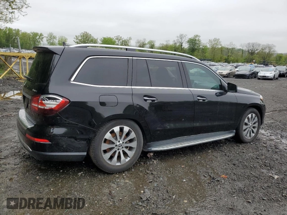 2018 Mercedes-Benz GLS 450 with VIN 4JGDF6EE6JB164295, listed as a Copart auction lot 53298964 with 45,720 mi miles and . Bid and sale history available at DreamBid. Image 3.