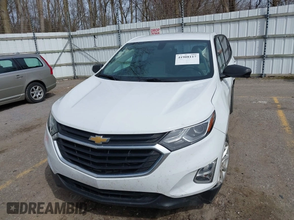 2018 Chevrolet Equinox LS with VIN 2GNAXHEVXJ6127471, listed as a IAAI auction lot 41908117 with 55,695 mi miles and . Bid and sale history available at DreamBid. Image 11.