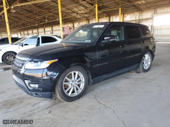 2016 Land Rover Range Rover Sport V6 SE with VIN SALWG2PF7GA109709, listed as a Copart auction lot 52718425 with 53,534 mi miles and Clean Title. Bid and sale history available at carsss.com. Image 1.