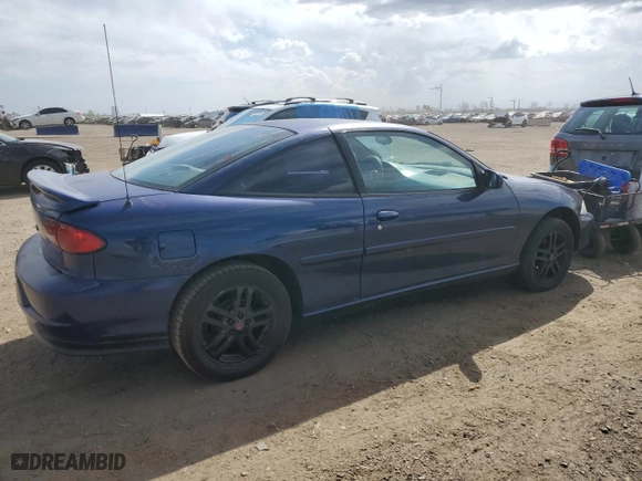 2002 Chevrolet Cavalier LS Sport with VIN 1G1JH12F727355478, listed as a Copart auction lot 53839405 with 275,904 mi miles and Clean Title. Bid and sale history available at carsss.com. Image 3.