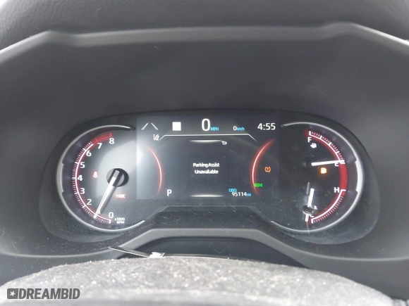 2019 Toyota RAV4 Limited with VIN JTMN1RFV4KD501124, listed as a IAAI auction lot 41510377 with 95,114 mi miles. Bid and sale history available at carsss.com. Image 7.