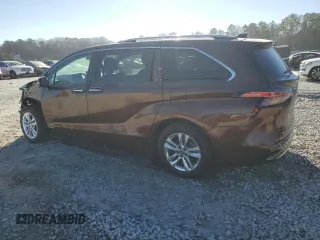 2021 Toyota Sienna Limited with VIN 5TDZSKFC2MS029694, listed as a Copart auction lot 86197064 with 27,881 mi miles and Salvage Title. Bid and sale history available at DreamBid. Image 2.