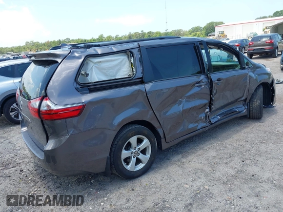 2020 Toyota Sienna LE Auto Access Seat with VIN 5TDKZ3DC9LS086866, listed as a IAAI auction lot 42353682 with 60,951 mi miles and . Bid and sale history available at DreamBid. Image 4.