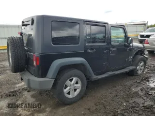 2008 Jeep Wrangler Unlimited X with VIN 1J4GA391X8L528349, listed as a Copart auction lot 57086935 with 134,061 mi miles and Salvage title. Bid and sale history available at DreamBid. Image 3.