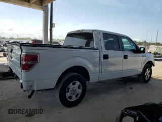 2014 Ford F-150 XL with VIN 1FTEW1CM9EFA41241, listed as a Copart auction lot 56217225 with 256,673 mi miles and Salvage title. Bid and sale history available at DreamBid. Image 3.