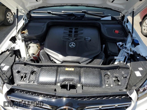 2021 Mercedes-Benz GLS 580 with VIN 4JGFF8GE8MA408511, listed as a Copart auction lot 53691404 with 27,414 mi miles and Salvage Title. Bid and sale history available at DreamBid. Image 12.