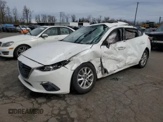 2015 Mazda 3 i Grand Touring z VIN JM1BM1W77F1229432, wystawiony jako Copart lot #49302495 z przebiegiem 87 028 mil mil oraz Szkoda całkowita • Salvage title. Historia ofert i sprzedaży dostępna na DreamBid. Obrazek 1.