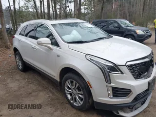 2020 Cadillac XT5 Premium Luxury FWD with VIN 1GYKNCRS3LZ115508, listed as a IAAI auction lot 41789925 with 87,199 mi miles. Bid and sale history available at carsss.com. Image 1.