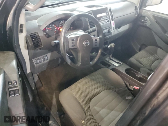 2012 Nissan Frontier SV with VIN 1N6AD0CU7CC480206, listed as a Copart auction lot 46458685 with 126,523 mi miles and Salvage title. Bid and sale history available at DreamBid. Image 8.