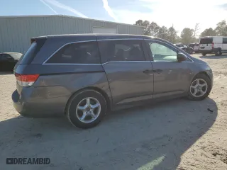 2015 Honda Odyssey LX with VIN 5FNRL5H27FB024470, listed as a Copart auction lot 46872155 with 226,414 mi miles and Salvage Title. Bid and sale history available at carsss.com. Image 3.