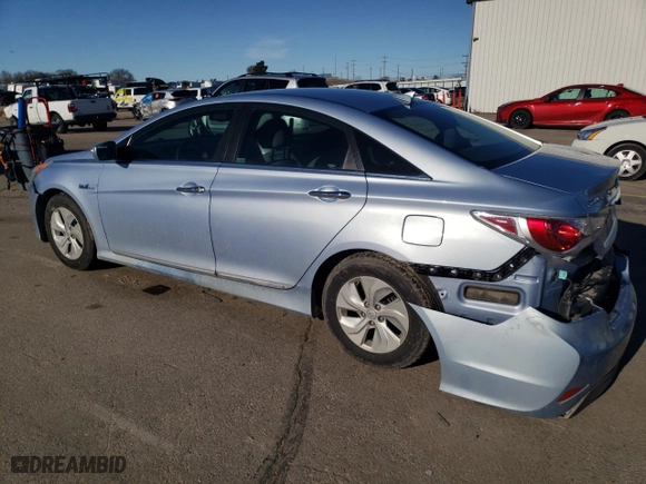 2014 Hyundai Sonata Hybrid with VIN KMHEC4A4XEA114994, listed as a Copart auction lot 45902975 with NaN miles and Salvage Title. Bid and sale history available at carsss.com. Image 2.