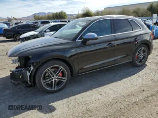 2018 Audi SQ5 Prestige with VIN WA1C4AFY4J2227504, listed as a Copart auction lot 45376635 with 61,857 mi miles and Salvage Title. Bid and sale history available at carsss.com. Image 1.
