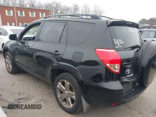 2008 Toyota RAV4 Sport with VIN JTMBK32V885051516, listed as a IAAI auction lot 41252621 with 183,150 mi miles. Bid and sale history available at carsss.com. Image 3.
